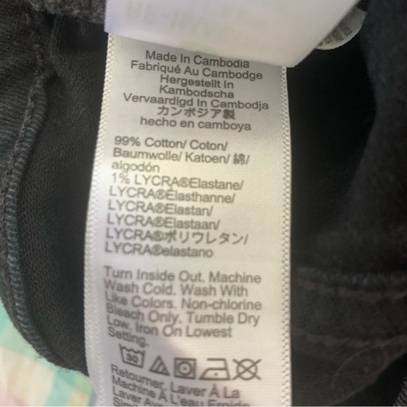 J. Crew mid-rise, flare crop, size 31, black - Picture 5 of 7